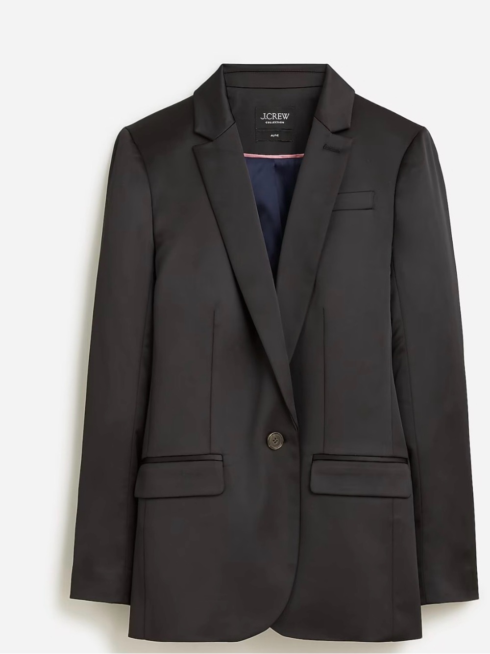RARE J. Crew Alfie Satin Blazer